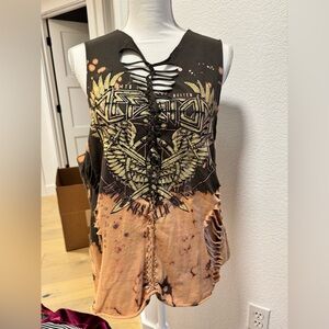 Affliction tank top. Like new!!!